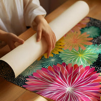 Starbursts Dance In Rainbow Gardens