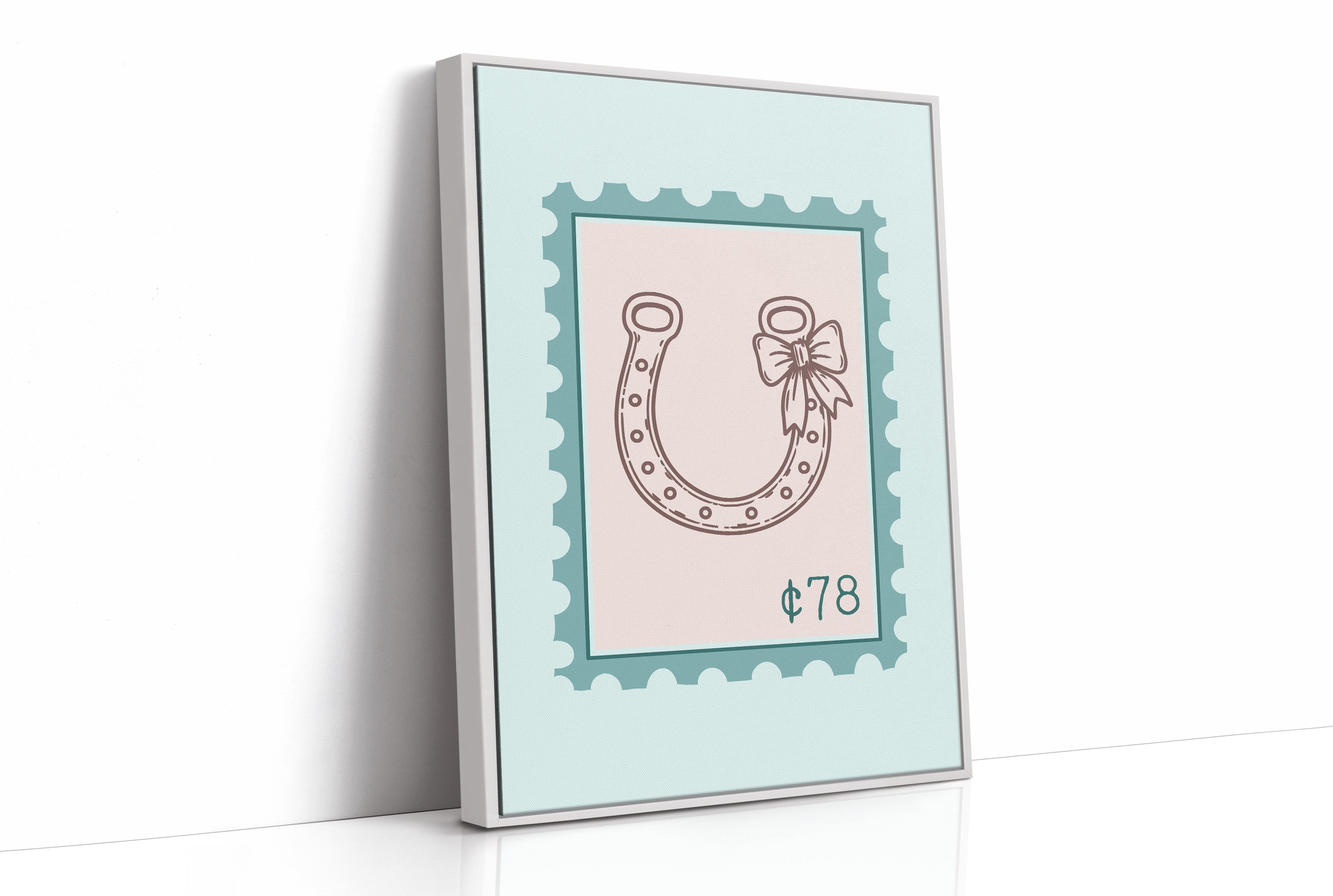 Lucky Horseshoe Stamp