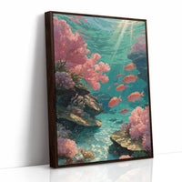 Reef of Sunlit Coral
