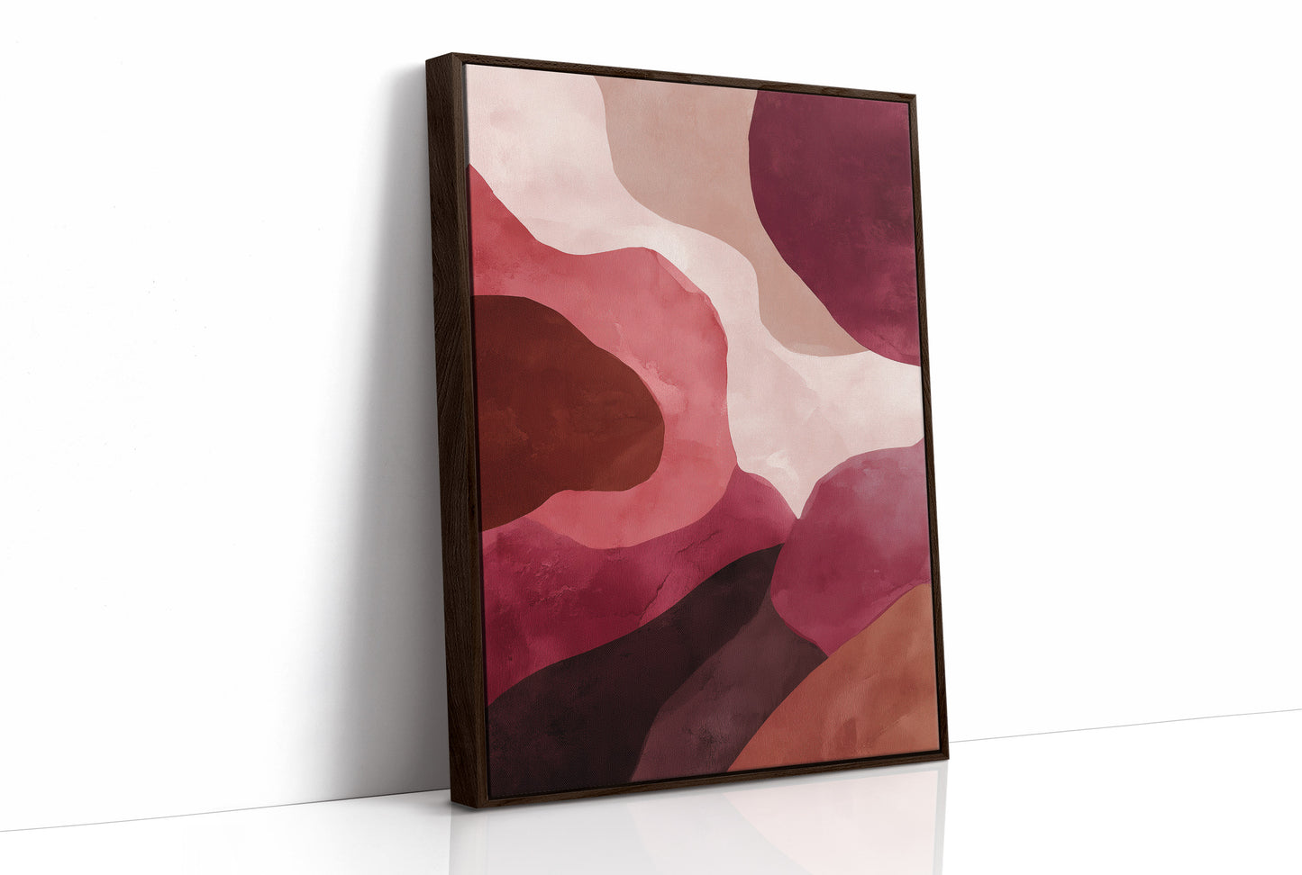 Crimson Currents In Stillness