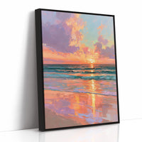 Sky on Fire at the Shore