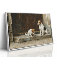Terriers Guard Their Ancient Step
