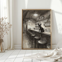 Beneath The Bar's Gentle Glow