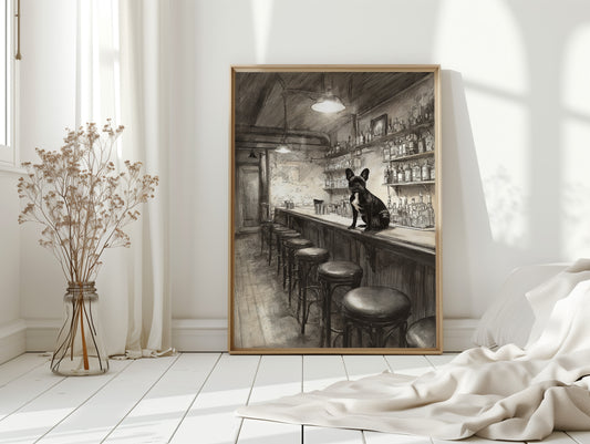 Beneath The Bar's Gentle Glow