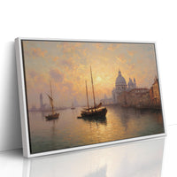 Venetian Sails Chase Golden Light