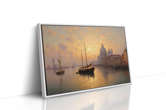 Venetian Sails Chase Golden Light