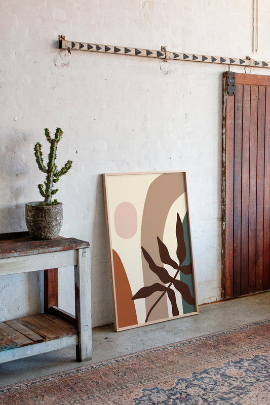 Beneath A Soft Color Canvas