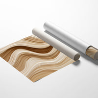 Caramel Ribbons in Motion