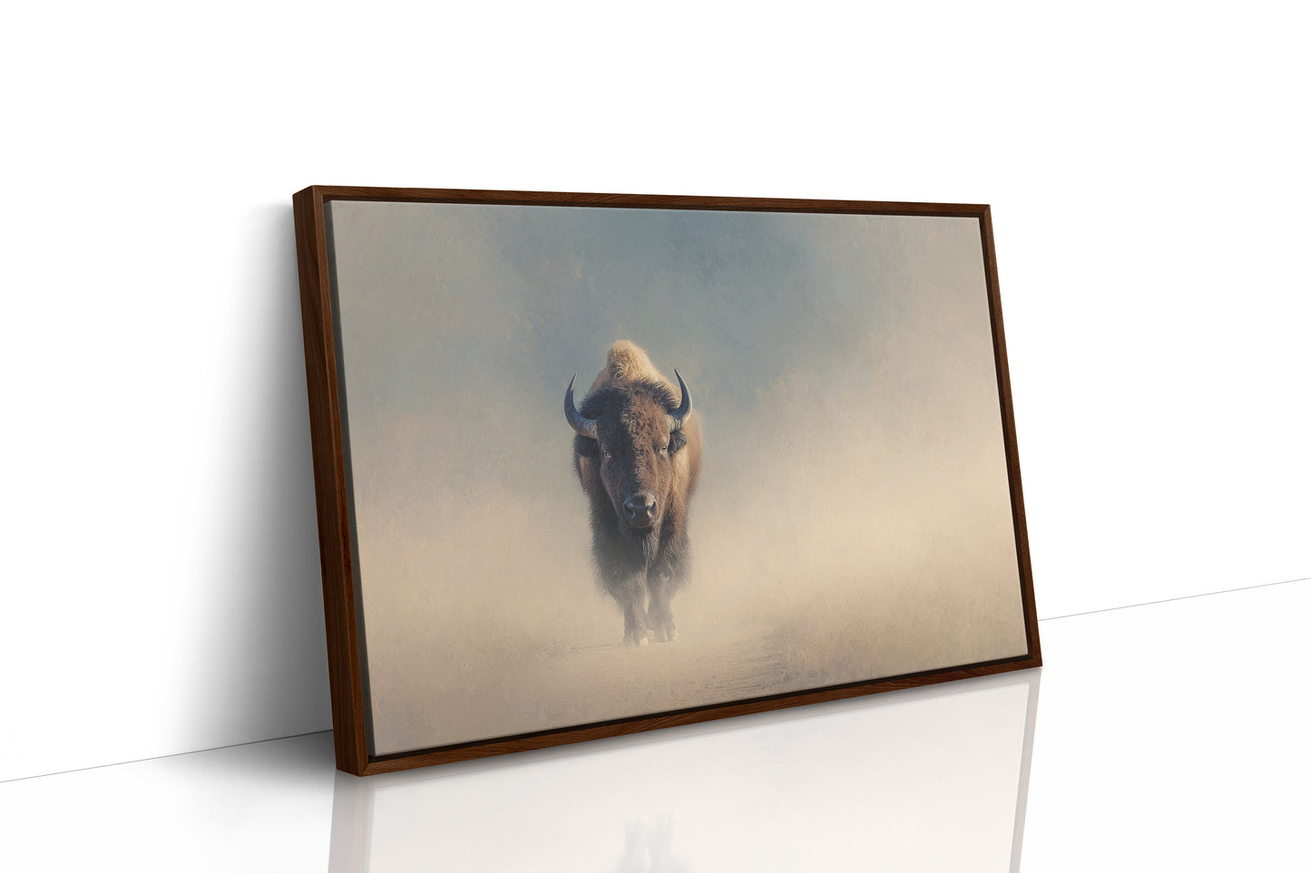 Prairie Ghost Emerges From Mist