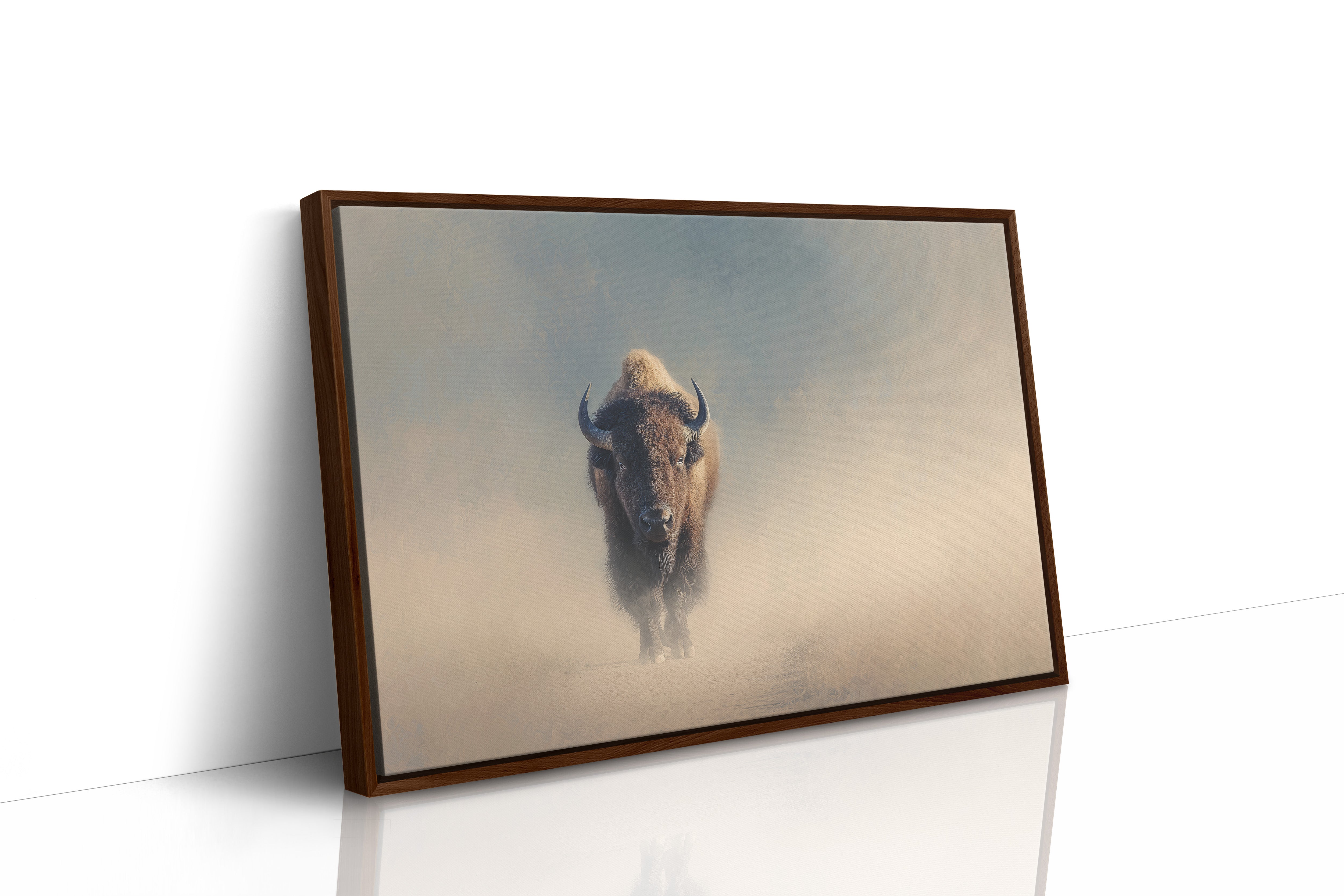 Prairie Ghost Emerges From Mist