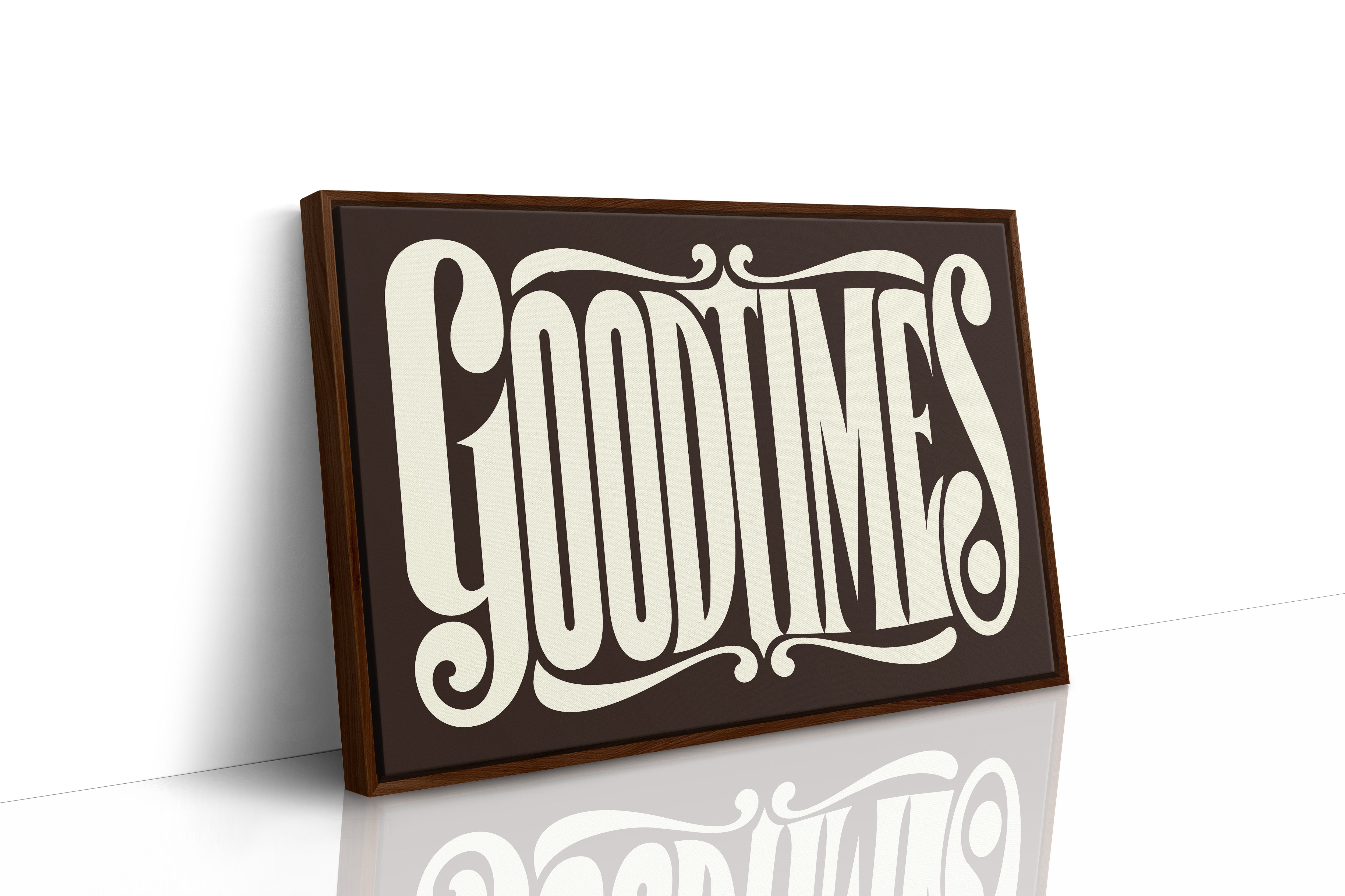 Good Times Vintage Typography