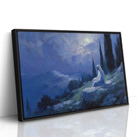 Midnight Prayer On Mountain's Edge