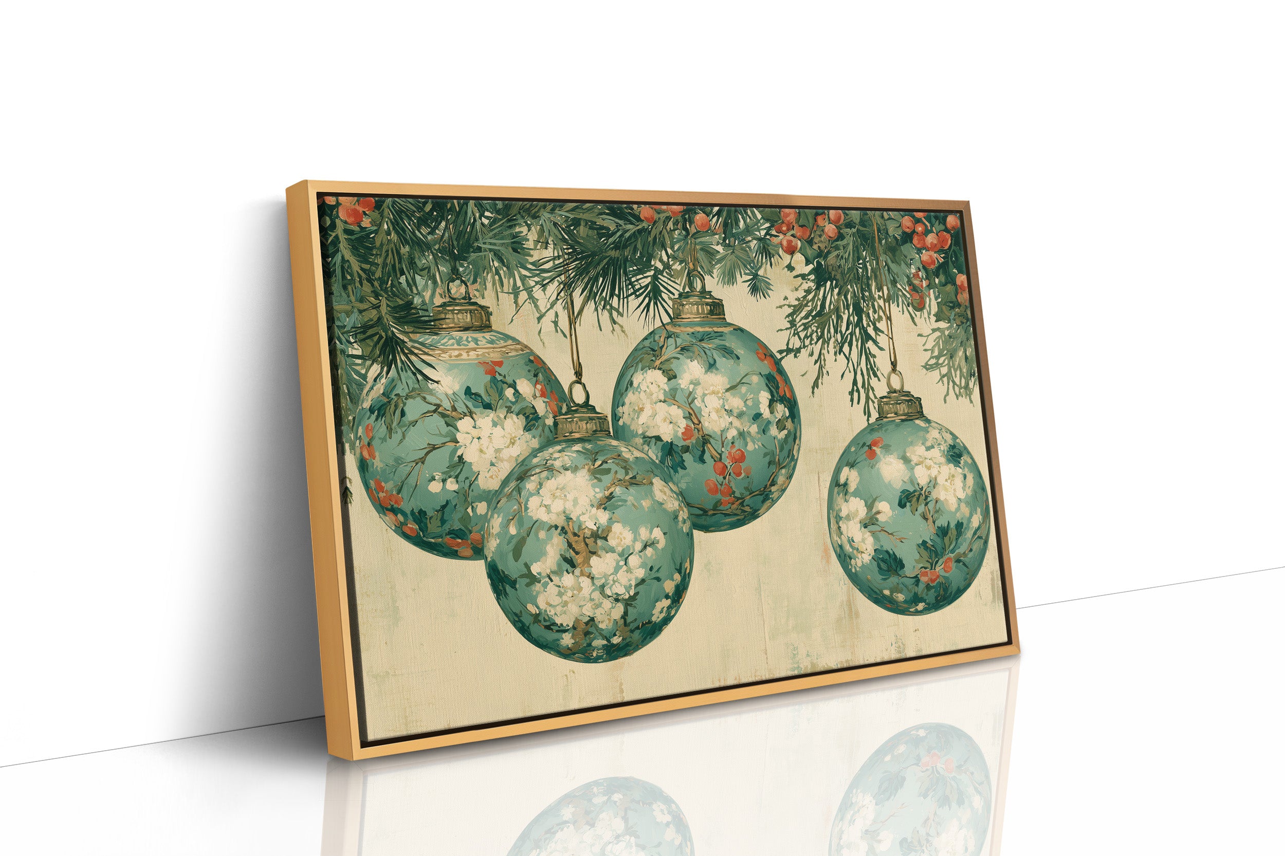 Ornaments, Painted with Blossoms