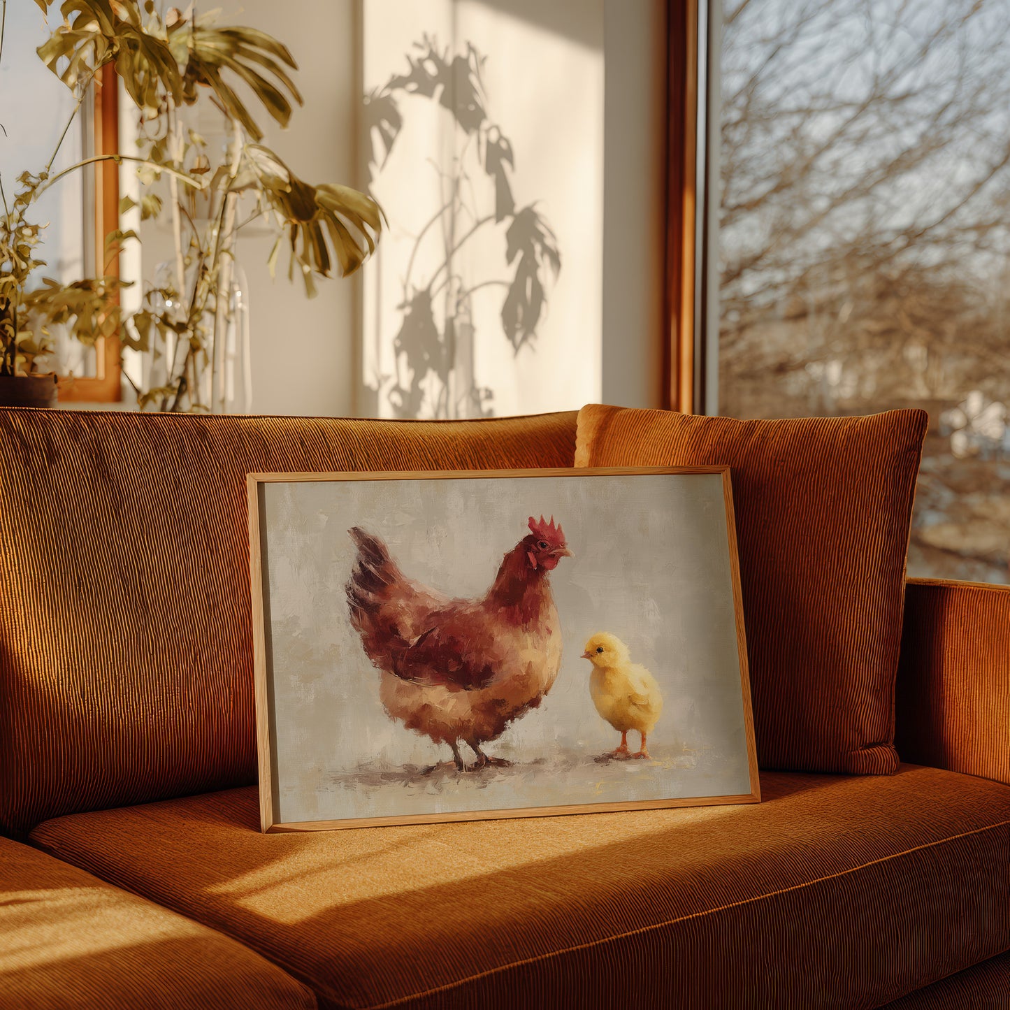 Mother Hen Shares Morning Wisdom