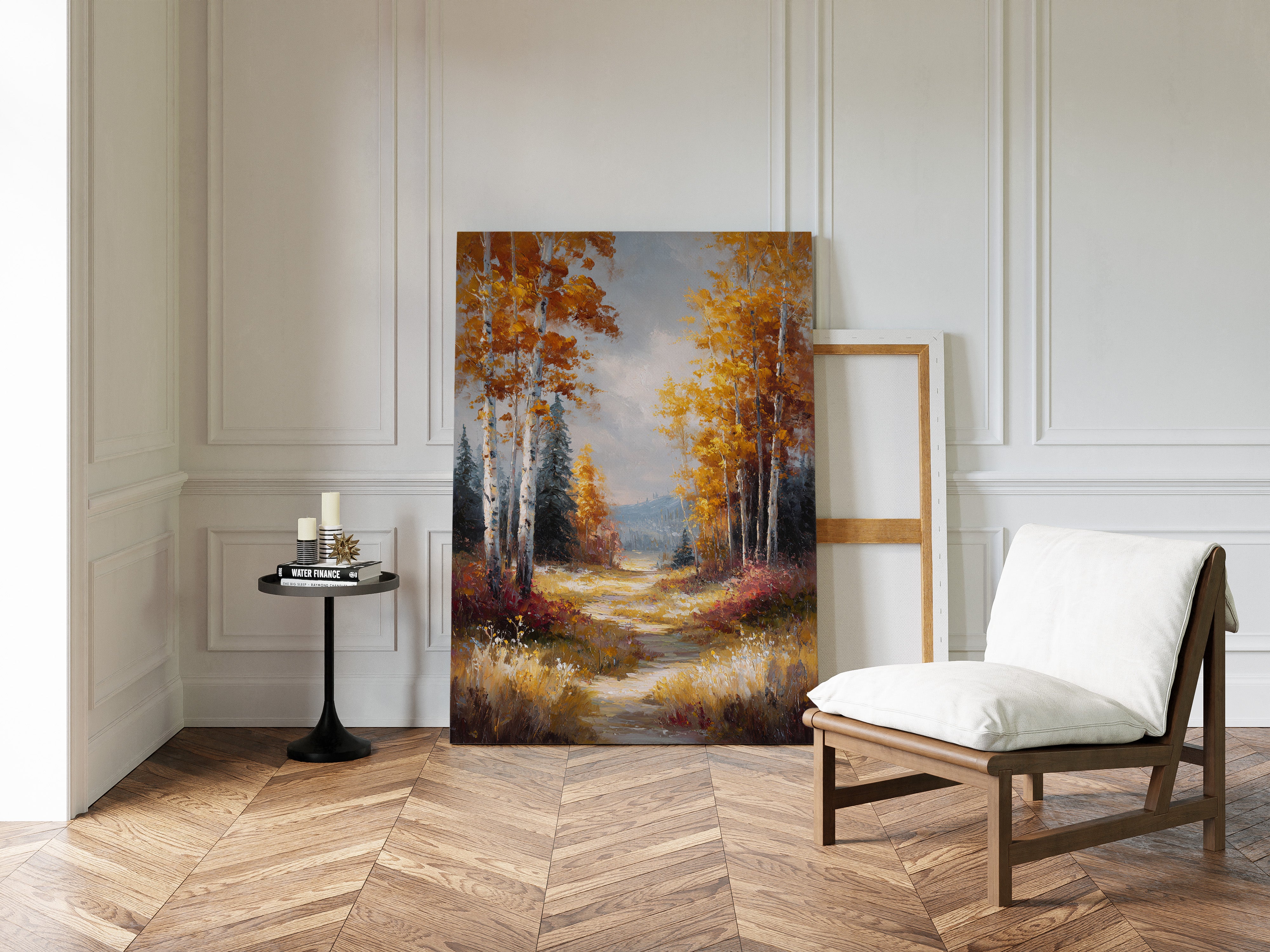 Path Through Golden Leaves