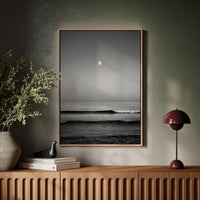Moonlit Tide and Quiet Reflections