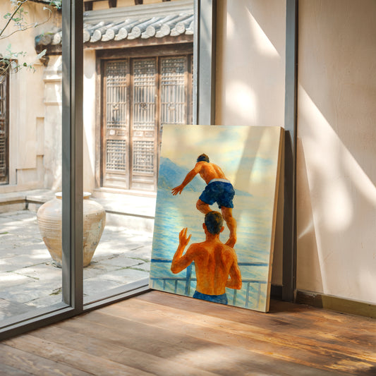Summer Leaps Into Ocean Blue