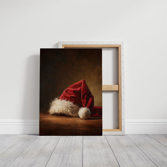 Santa's Hat Rests In Quiet Light