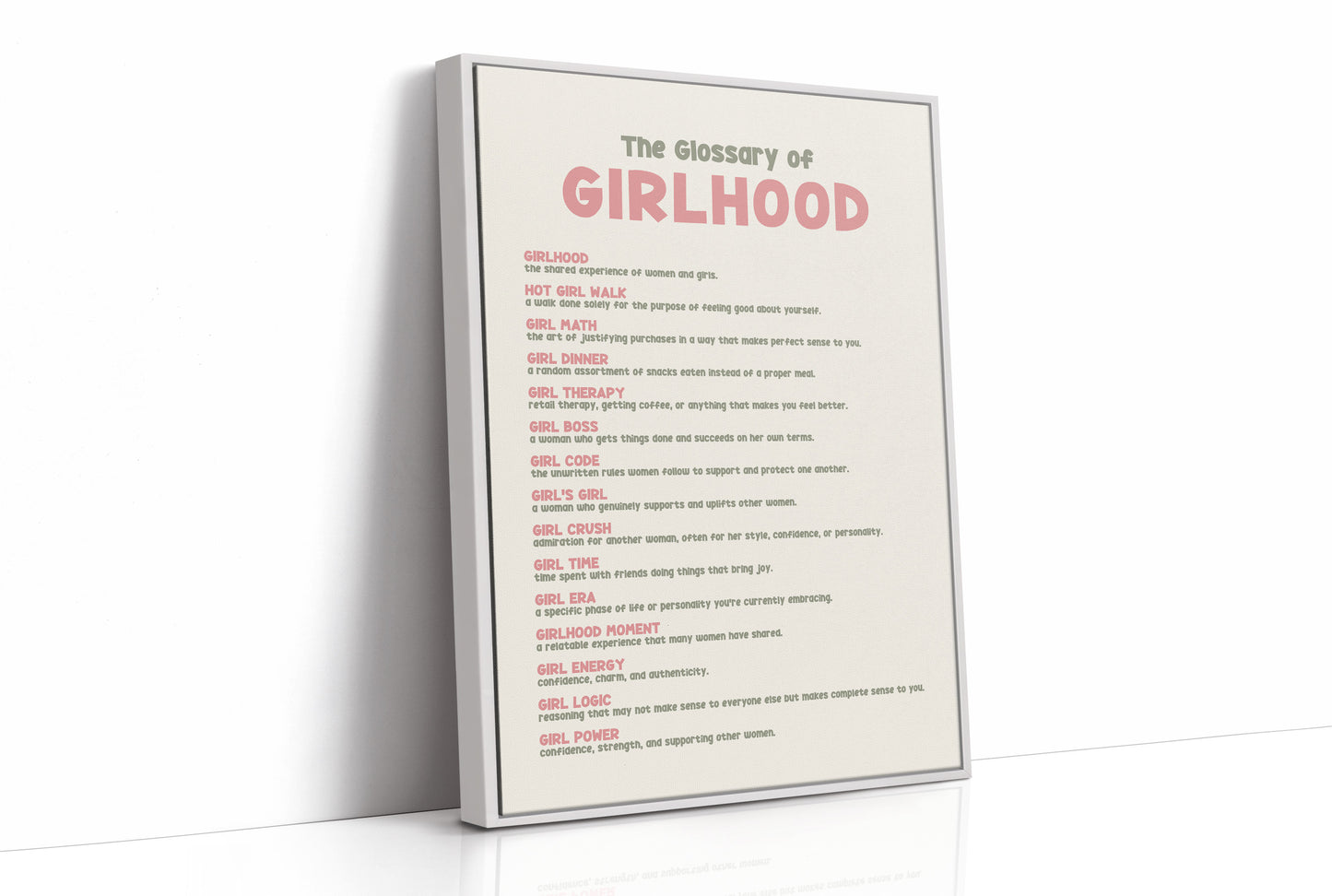 The Glossary of Girlhood