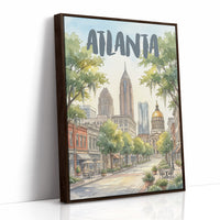 Atlanta in Watercolor