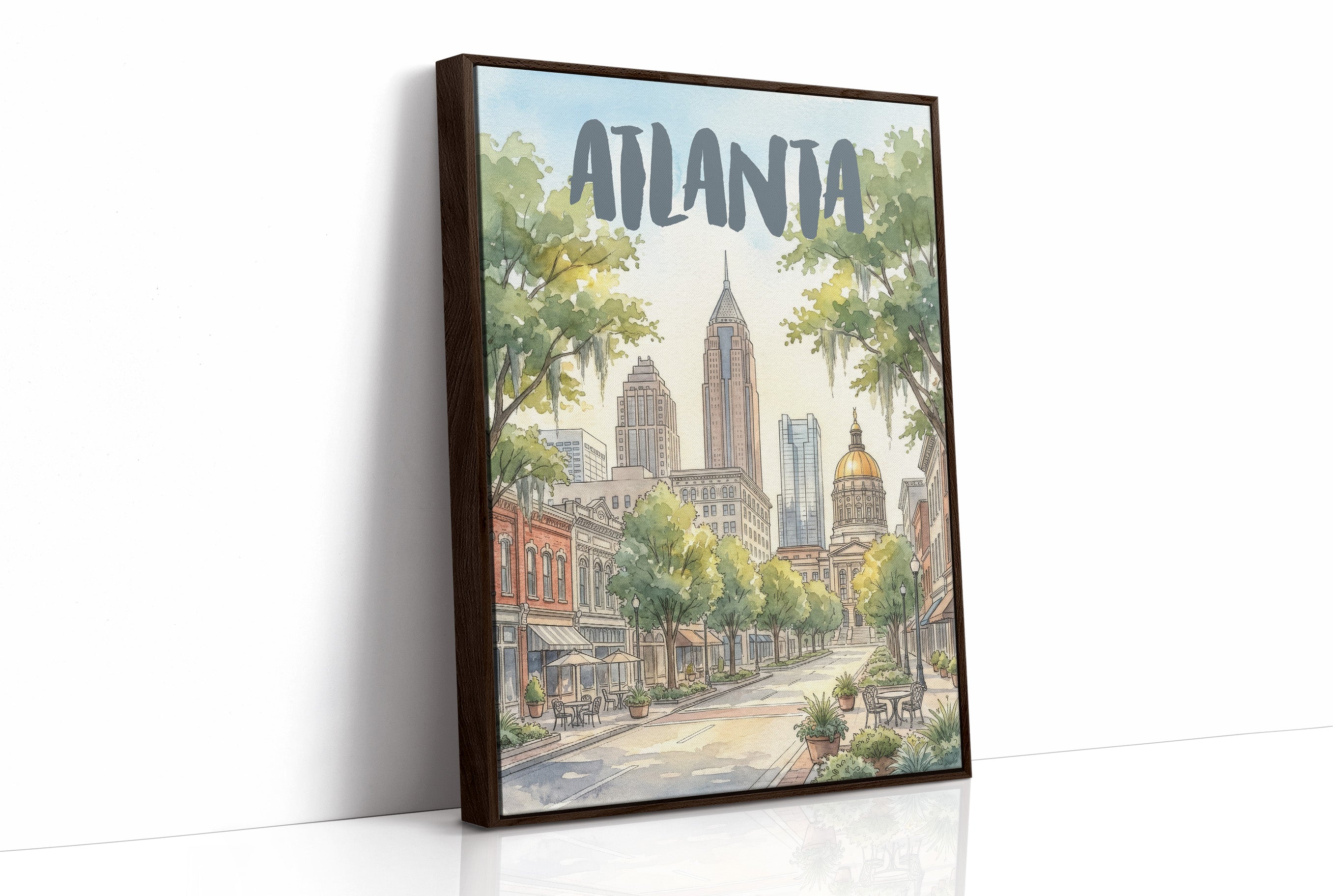 Atlanta in Watercolor
