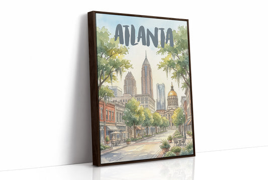 Atlanta in Watercolor