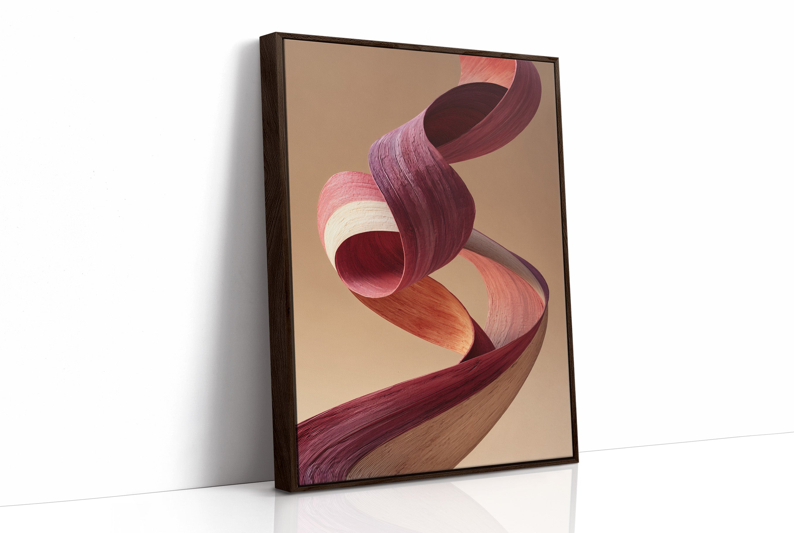 Ribbon Form In Quiet Motion