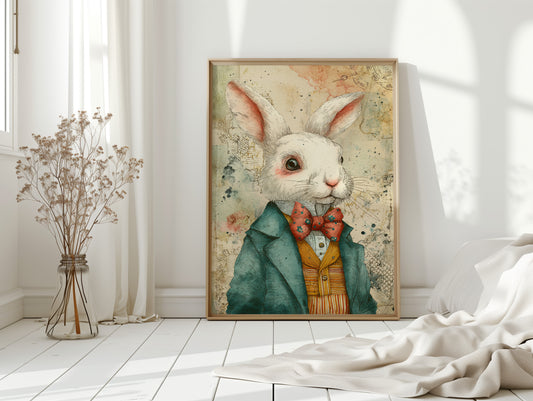 A Rabbit's Timeless Soiree