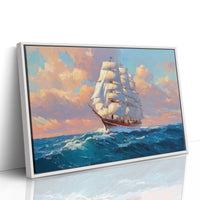 Sunset Sails Chase Ocean Dreams
