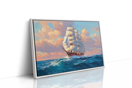 Sunset Sails Chase Ocean Dreams
