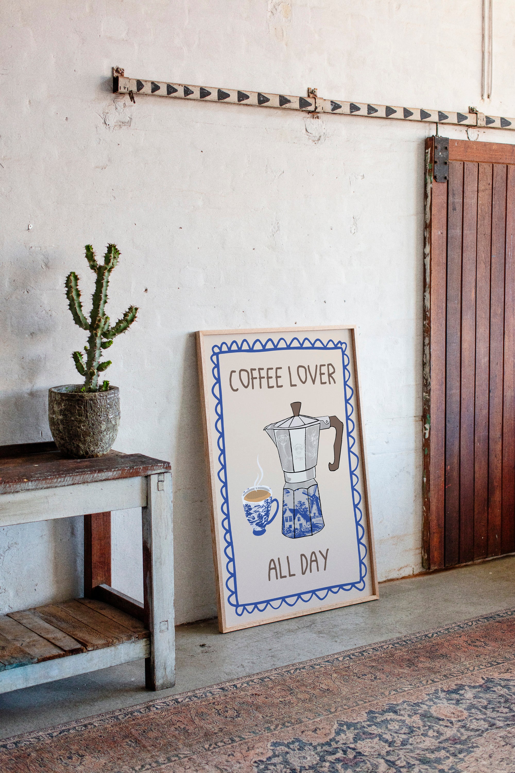 Morning Rituals in Blue