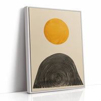 Solar Balance in Black and Gold