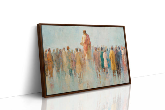 Gathered Among Soft Pastels