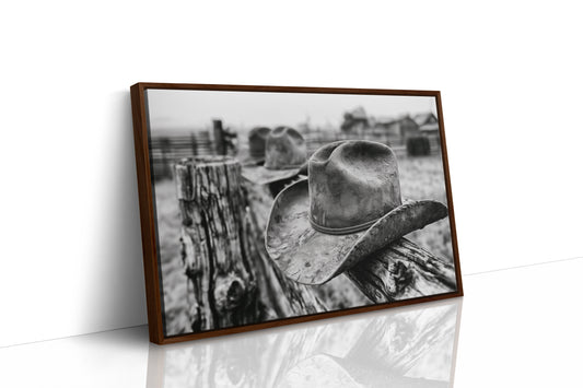 Weathered Hat on the Rail