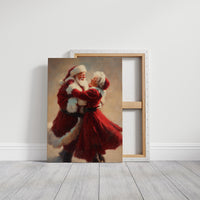Love's Winter Dance In Crimson