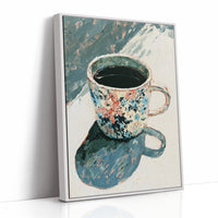 Floral Mug, Long Morning Shadow