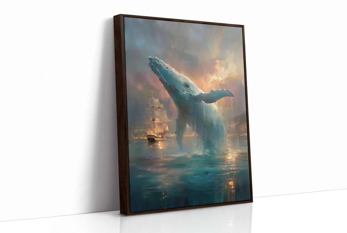 Ocean Giants Dance With Ships