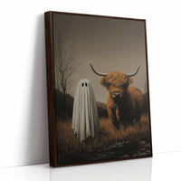 Unlikely Companions in Autumn Fields