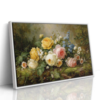 Summer Roses Dance With Wild Daisies