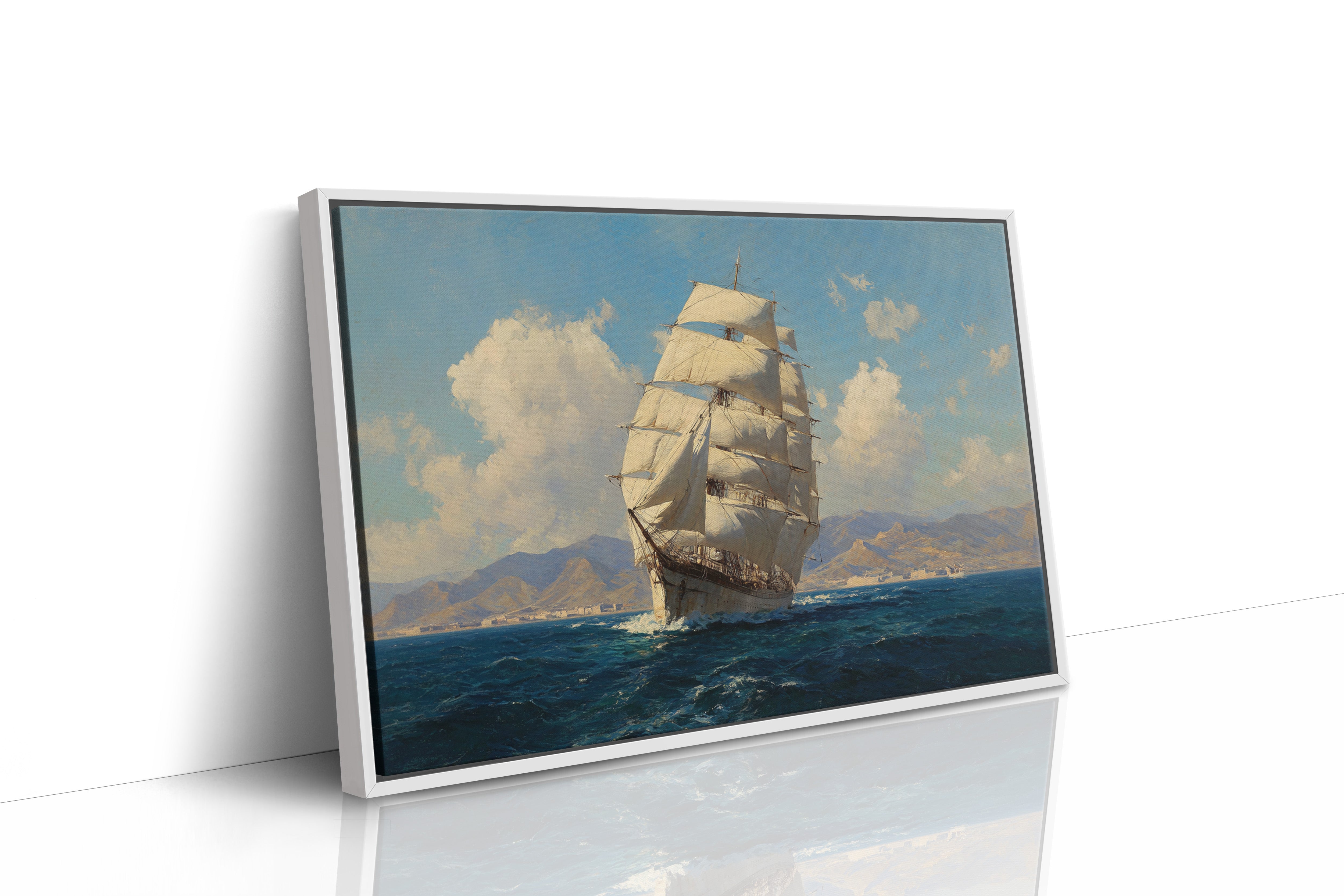 Tall Ship Charts Mediterranean Dreams