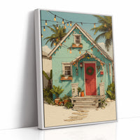 Holly Jolly Bungalow: Lights Strung Palm to Palm