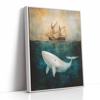 Whale Dreams Beneath the Tall Ship