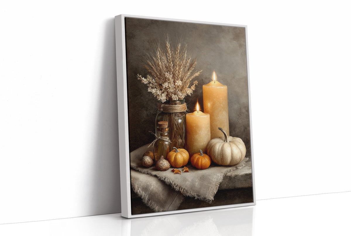 Neutral Harvest: Even the Candles Are Beige