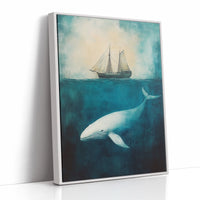Deep Blue Silence and the Whale