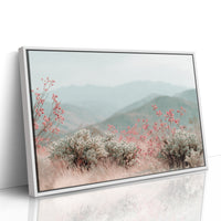 Desert Blossoms Paint Mountain Dreams