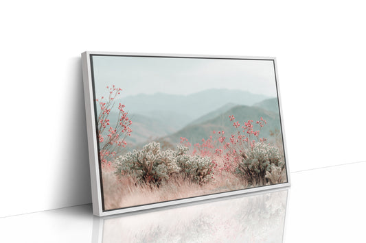 Desert Blossoms Paint Mountain Dreams