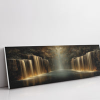 Golden Falls of the Hidden Valley