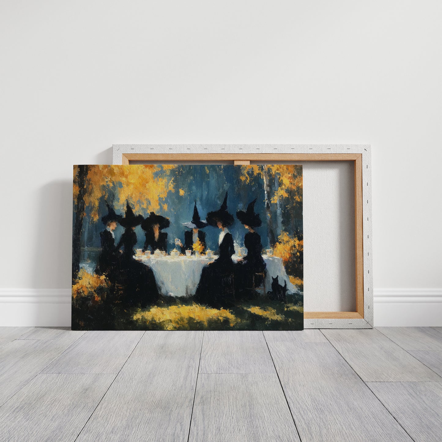 The Gathering Beneath Golden Canopies