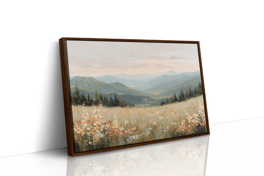 Wildflower Valley Breathes Morning Mist