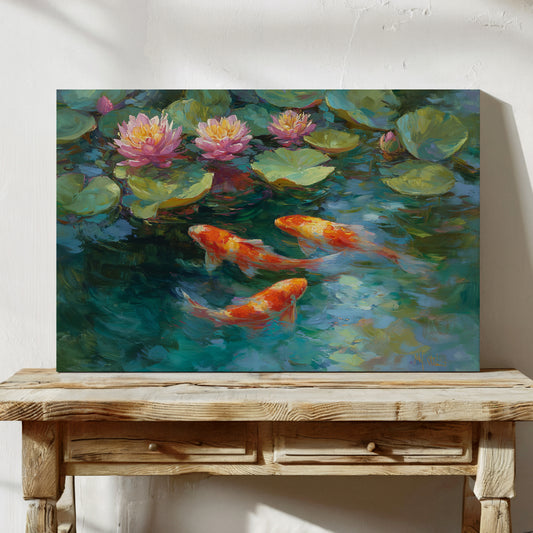 Beneath Lilies, Koi Dance Free